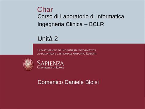 uniroma1 informatica